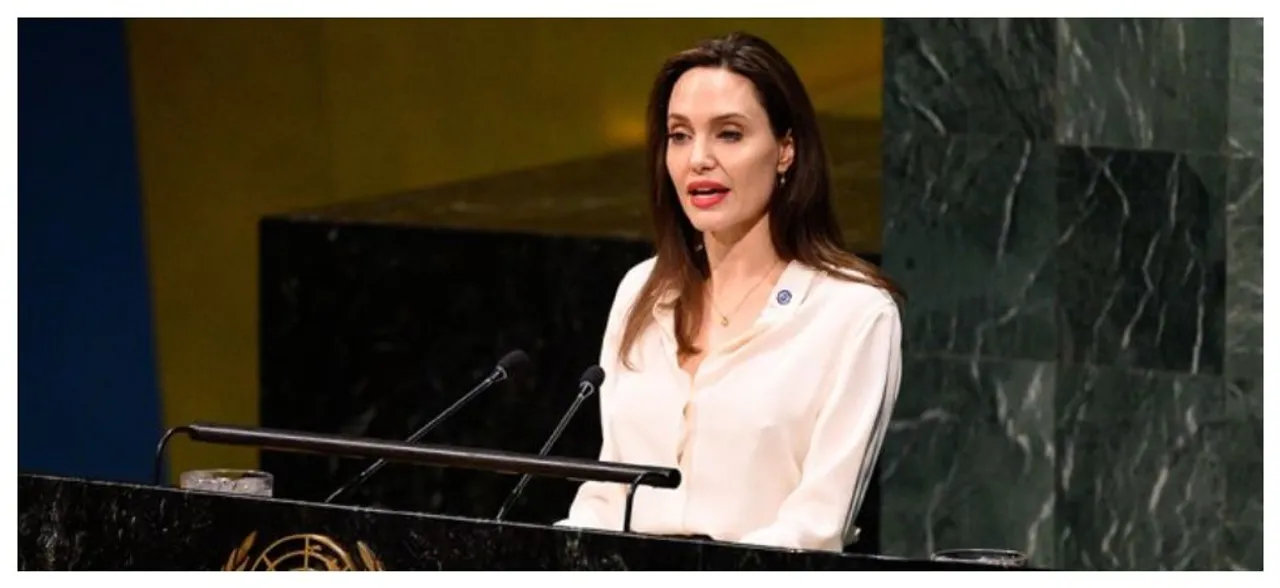 Angelina Jolie says women must be included in Afghan talks
