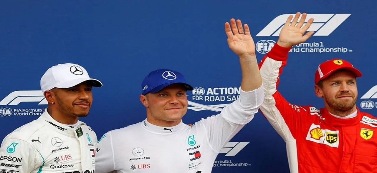 Valtteri Bottas pips Lewis Hamilton to pole position in historic Chinese Grand Prix