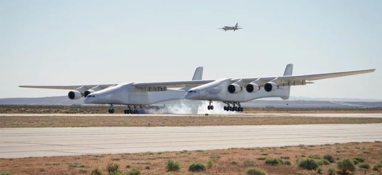 Stratolaunch, world's largest plane, makes first test flight in California