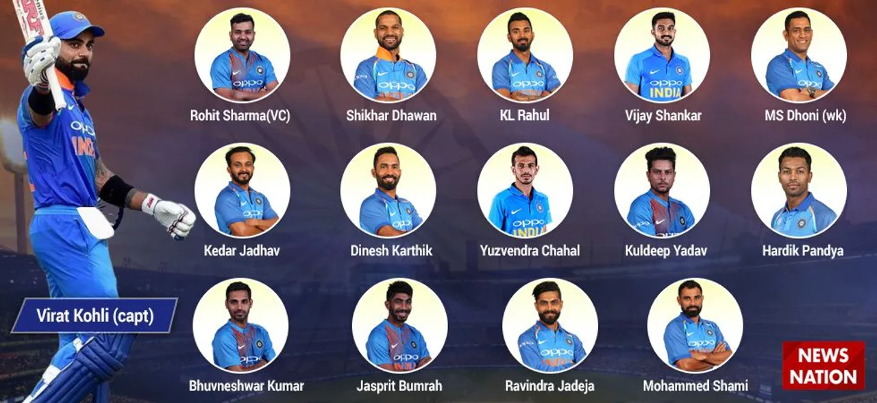 BCCI announces team for ICC Cricket World Cup; THIS can be India's playing XI