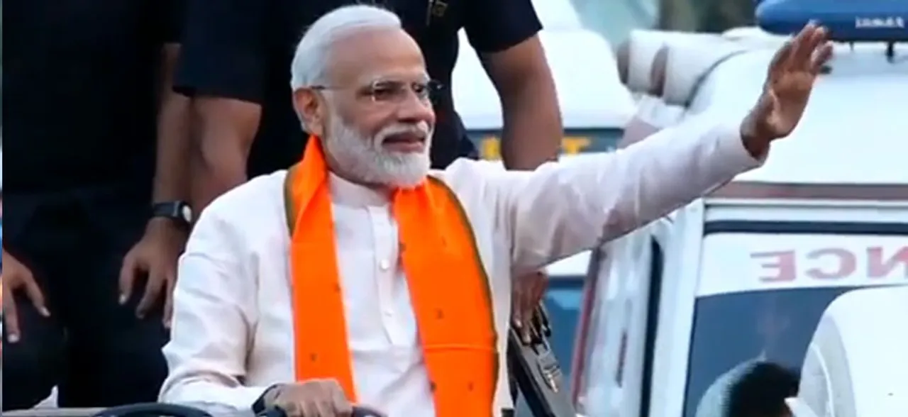 This Chowkidar will save you from conspiracy of Congress: Modi in Bhubaneswar