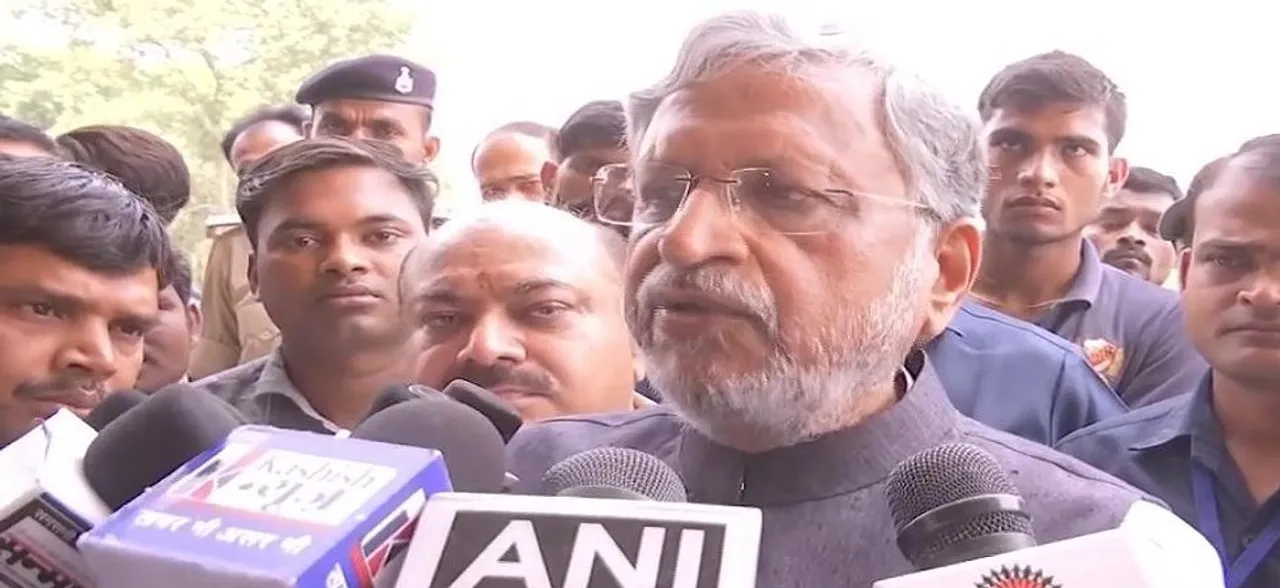 Sushil Modi threatens to file defamation case against Rahul Gandhi over Modi 'surname' dig