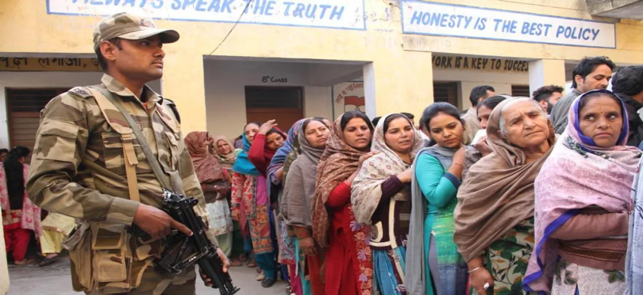 45.64 per cent turnout recorded in Jammu and Kashmir as Phase 2 of LS polls passes of peacefully