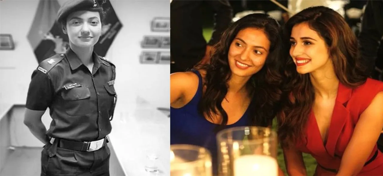 Disha Patani shares a picture of her sister in army uniform