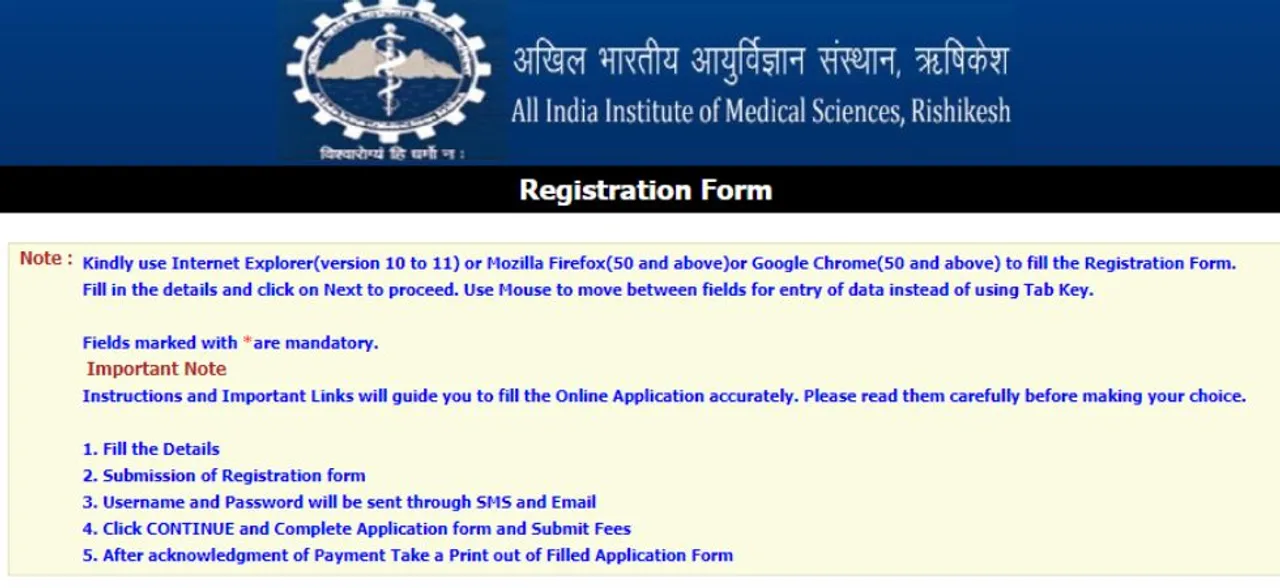 AIIMS Recruitment Alert 2019: Apply for 258 posts at aiimsrishikesh.edu.in