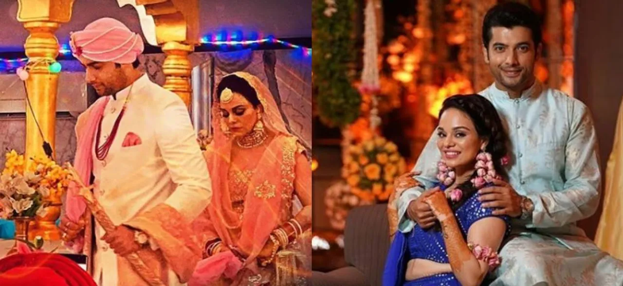 Sharad Malhotra-Ripci Bhatia wedding: Check out first PHOTOS of newlyweds