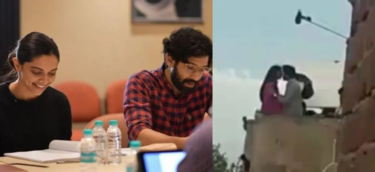 Deepika kisses Vikrant on the sets of 'Chhapaak'; unedited scene leaked