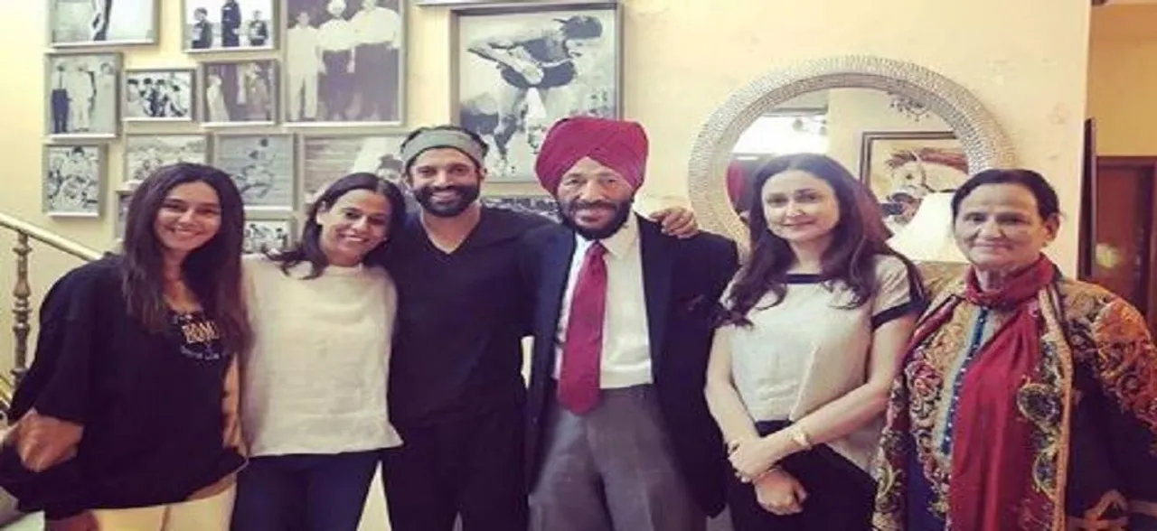 Hereâ€™s what happened when Farhan Akhtar called Milkha Singh!