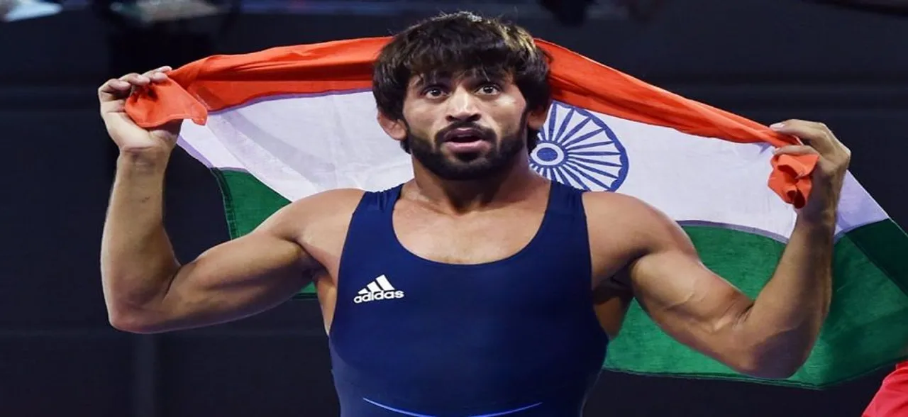 Bajrang Punia wins gold in Asian Wrestling Championship