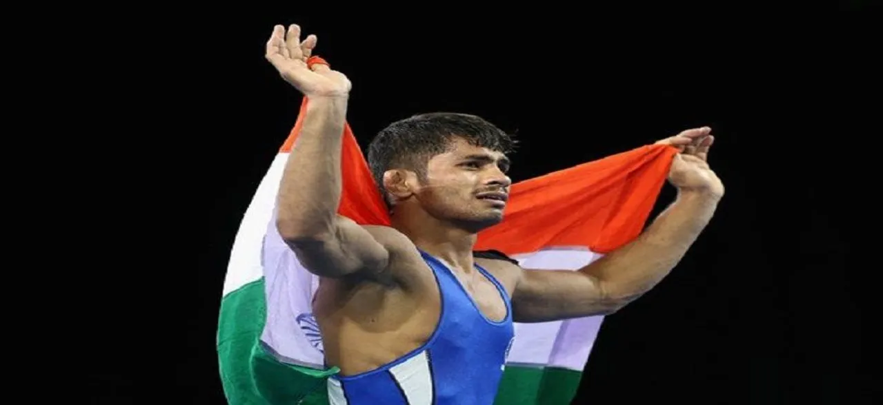 Amit Dhankar settles for silver, Rahul Aware secures bronze in Asian Wrestling Championship