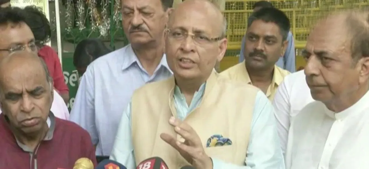 Opposition complains to Election Commission over BJP written under party symbol on EVMs