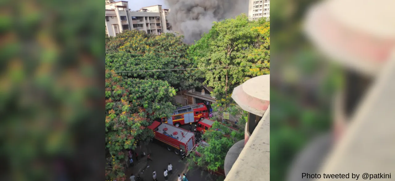 Massive fire breaks out at Big Bazaar in Mumbaiâ€™s Matunga