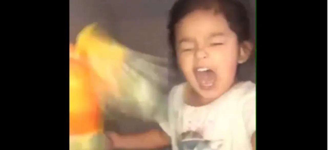 Adorable! This little genius is dubbed real life 'Mother of Dragons' for her parrot trick