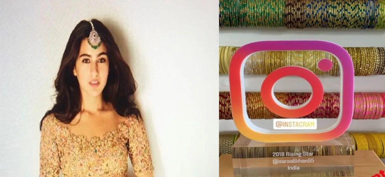 Sara Ali Khan wins Instagrammer of the year 2019, shares #instamoment with fans