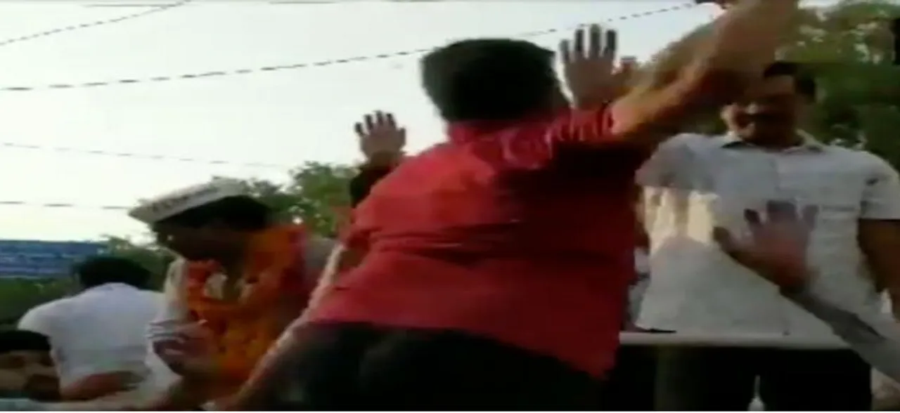 Man who slapped Arvind Kejriwal was AAP supporter, says Delhi Police, party hits back 