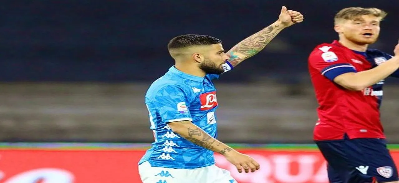 Napoli beat Cagliari 2-1, secure second spot in Serie A football