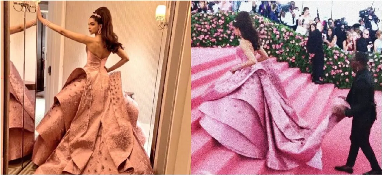 Walking the red carpet, Deepika Padukone's Met Gala 2019 look is all things dreamy!