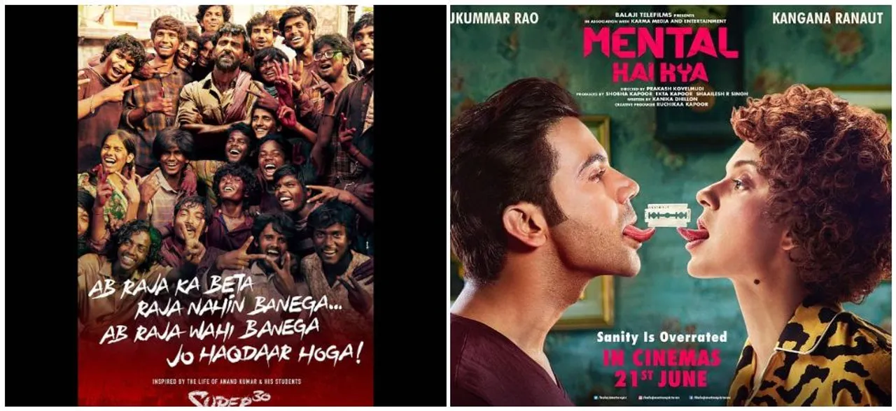 Kangana Ranautâ€™s â€˜Mental Hai Kyaâ€™ and Hrithik Roshanâ€™s â€˜Super 30â€™ to collide at box office