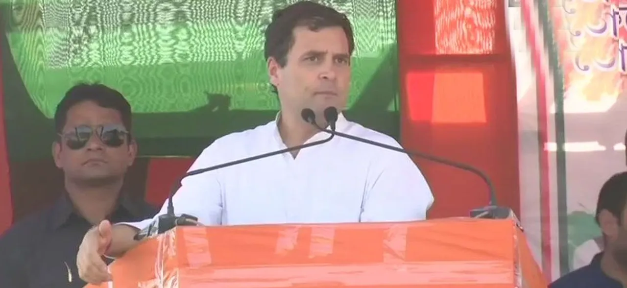 Youths, labourers coined 'Chowkidar chor hai' slogan: Rahul Ganhi
