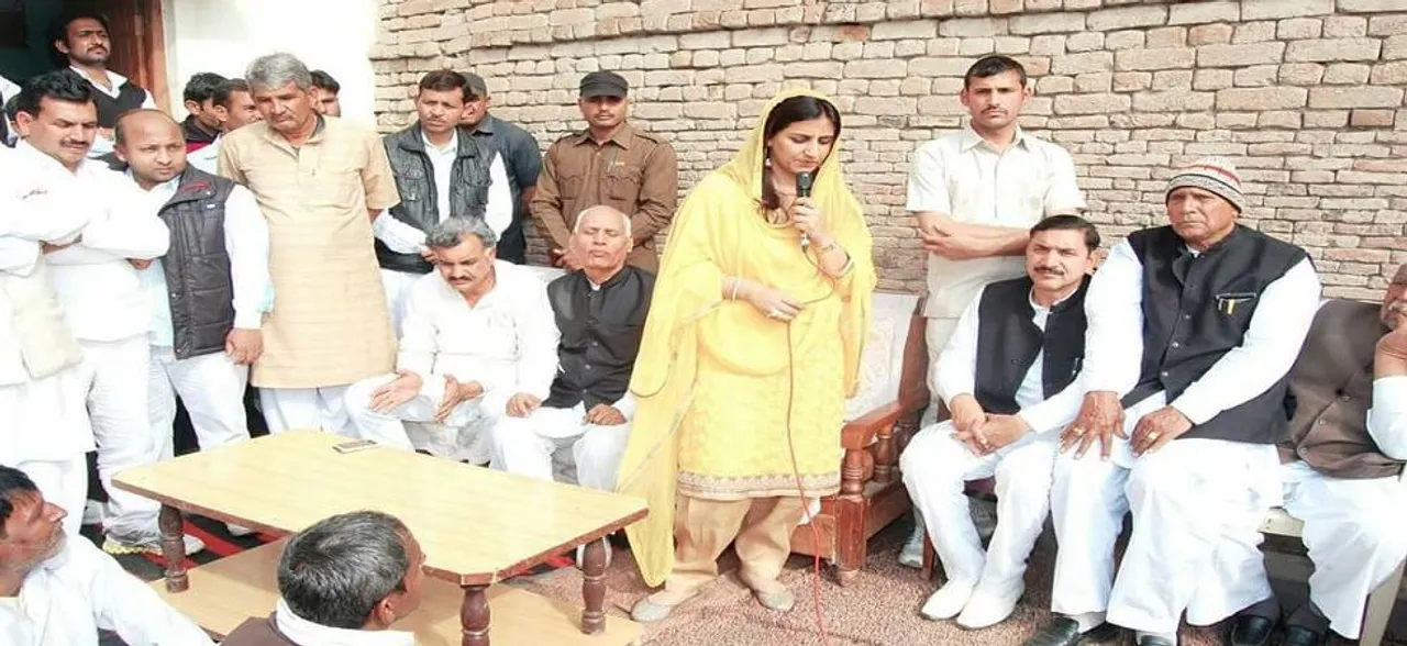 In Haryana, mothers, wives and daughters-in-law hit the campaign trail