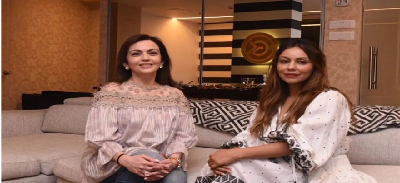 Gauri Khan collaborates with Nita Ambani for Antiliaâ€™s lounge area