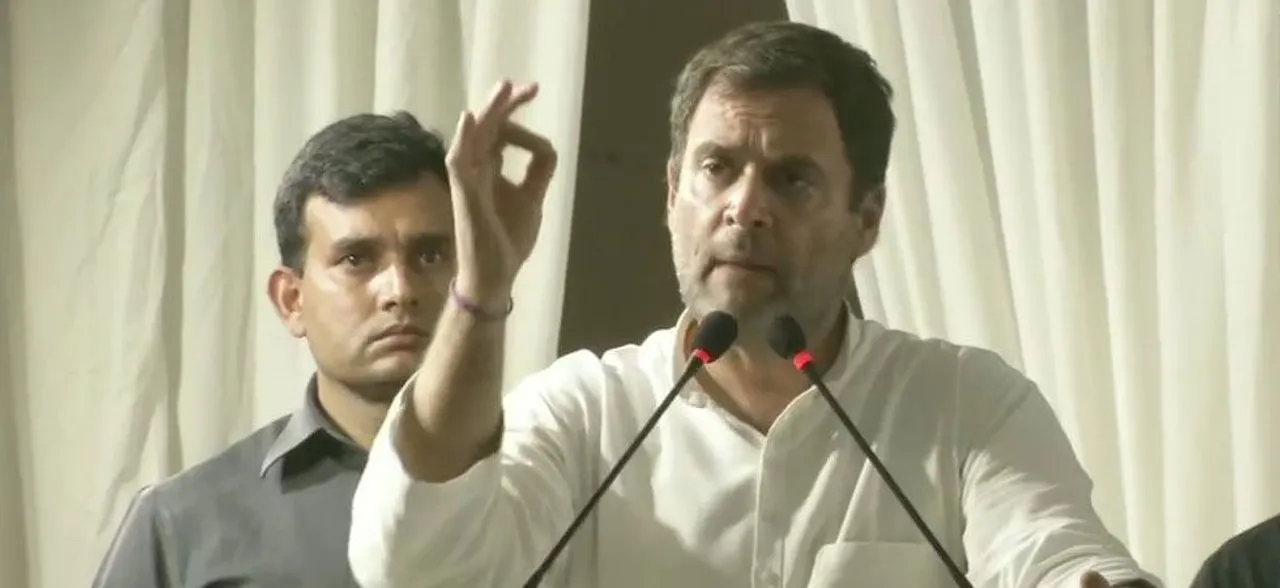 Not AAP, but only Congress can defeat Narendra Modi: Rahul Gandhi