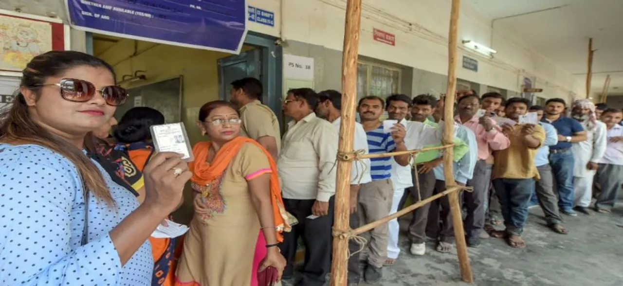 Uttar Pradesh records 54% polling in 14 Lok Sabha seats, Akhilesh Yadav, Maneka Gandhi among key contestants