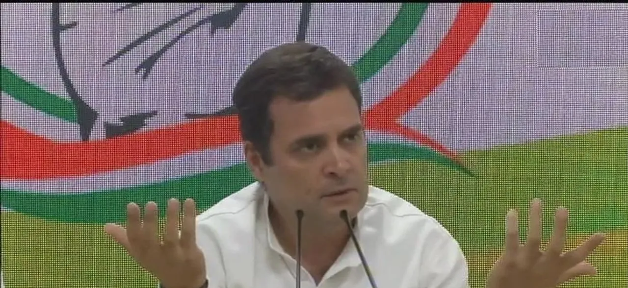 Unprecedented, PM holding press conference 4-5 days before election ends: Rahul Gandhi mocks Modi