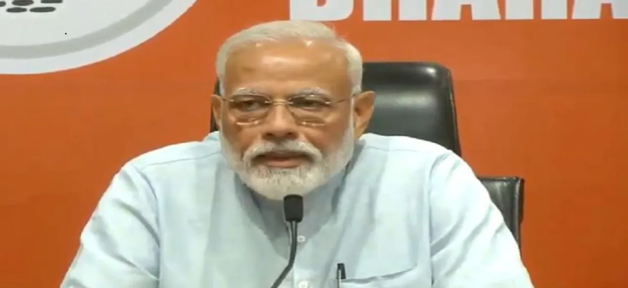 Elections LIVE | PM Modi addresses his first-ever press conference at BJP headquarters in Delhi