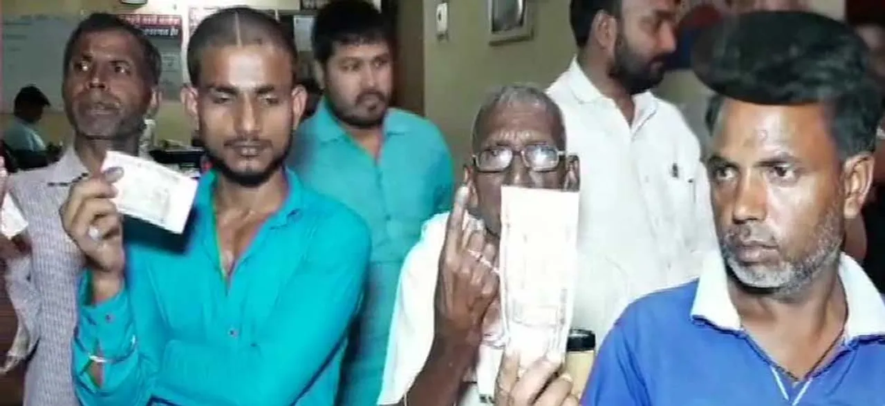 Day before last phase, BJP men bribed people, forcefully applied ink, alleges Chandauli residents