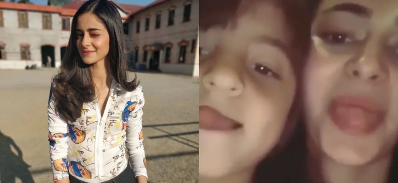 Watch: Ananya Pandayâ€™s goofy video with Shah Rukh Khanâ€™s son AbRam is just unmissable!
