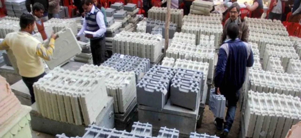Viral videos show 'suspicious' movements of EVMs in UP, Bihar, Haryana, EC calls charges 'baseless'
