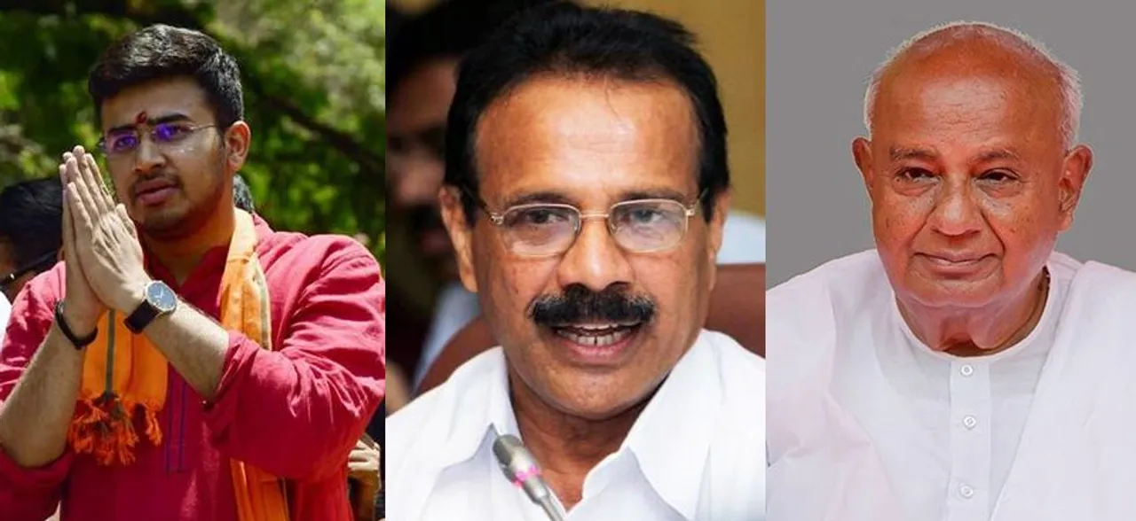 Lok Sabha Election Results 2019: From HD Deve Gowda to Tejasvi Surya, here are key contestants in Karnataka