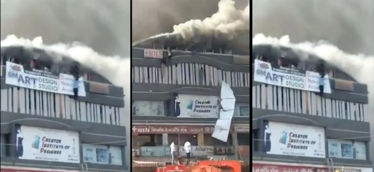 VIDEO | Gujarat: 20 students killed as massive fire breaks out at Surat coaching centre