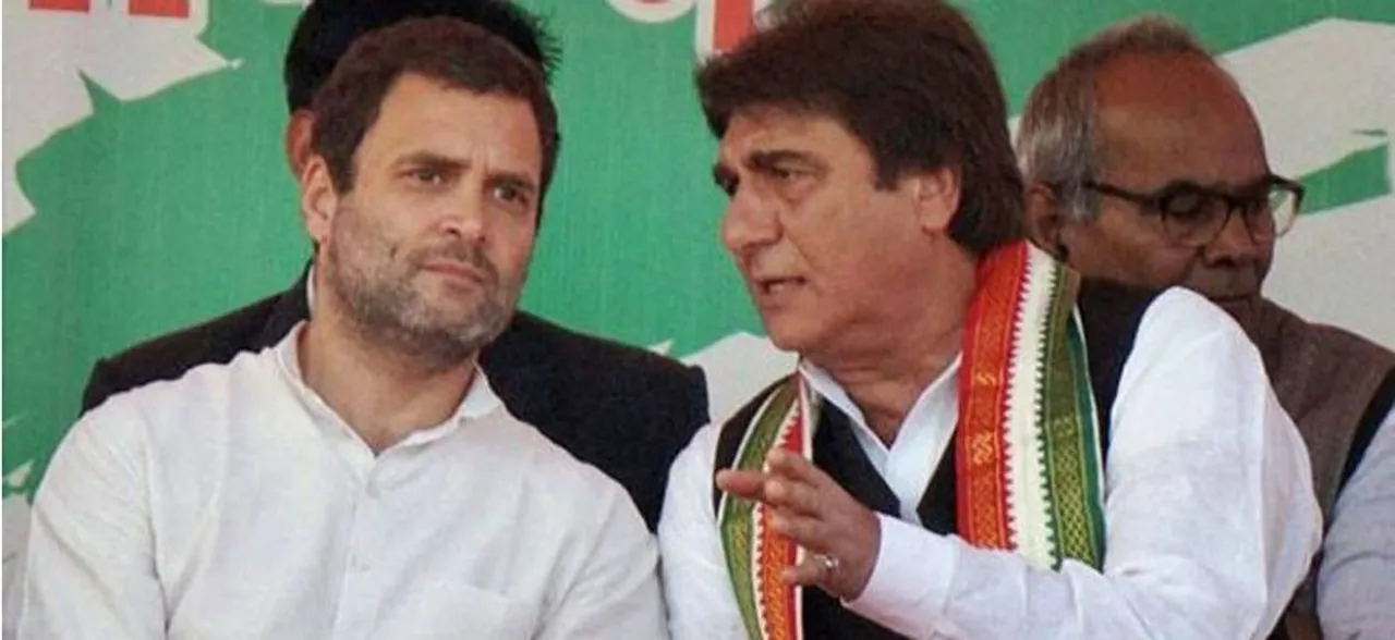 Uttar Pradesh Cong chief Raj Babbar sends resignation to Rahul Gandhi