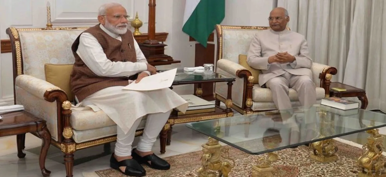 President Kovind invites Narendra Modi to form next government of India