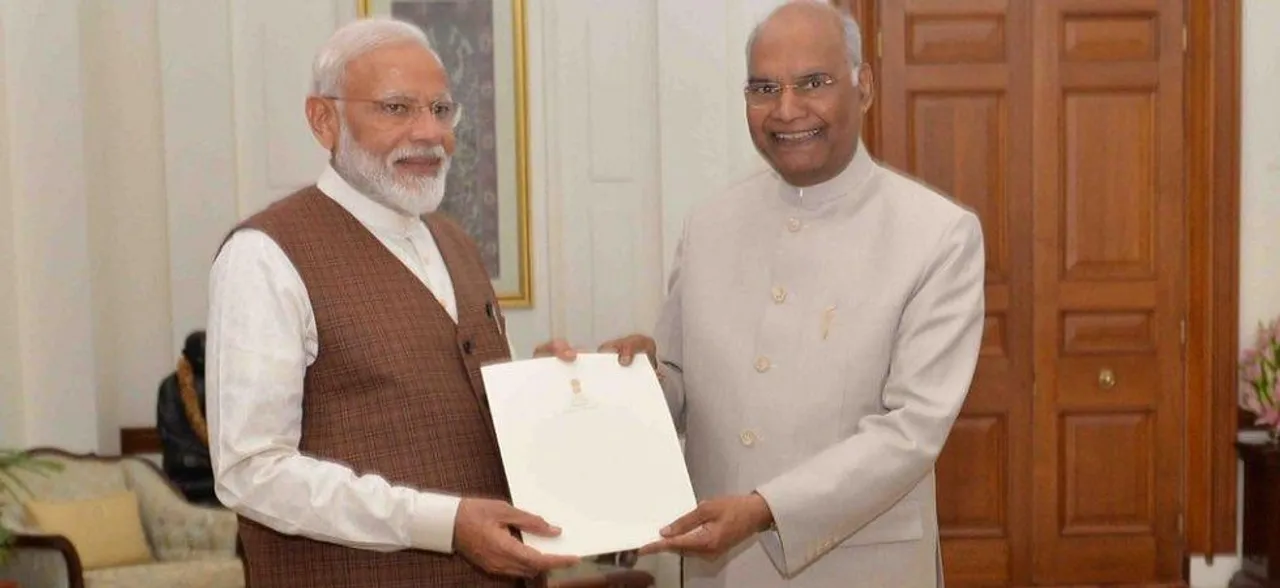Narendra Modi named prime minister by President Ram Nath Kovind