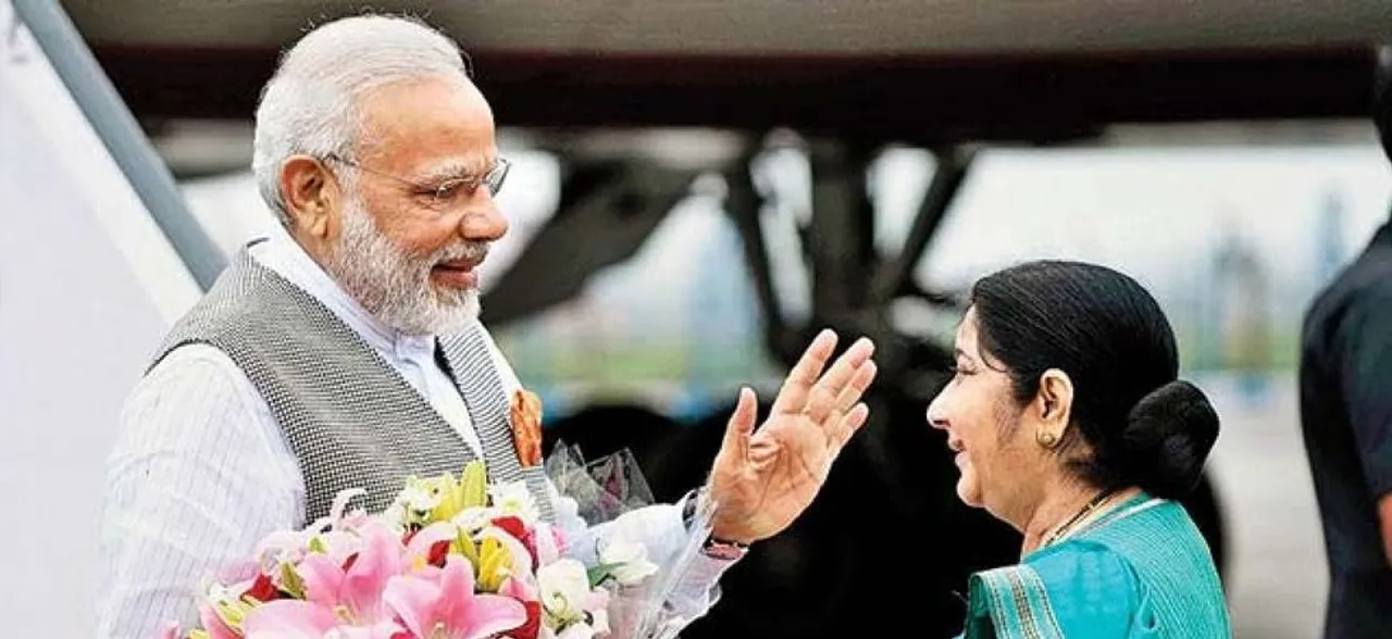 Sushma Swaraj not to take oath today, opts out from Narendra Modi Cabinet