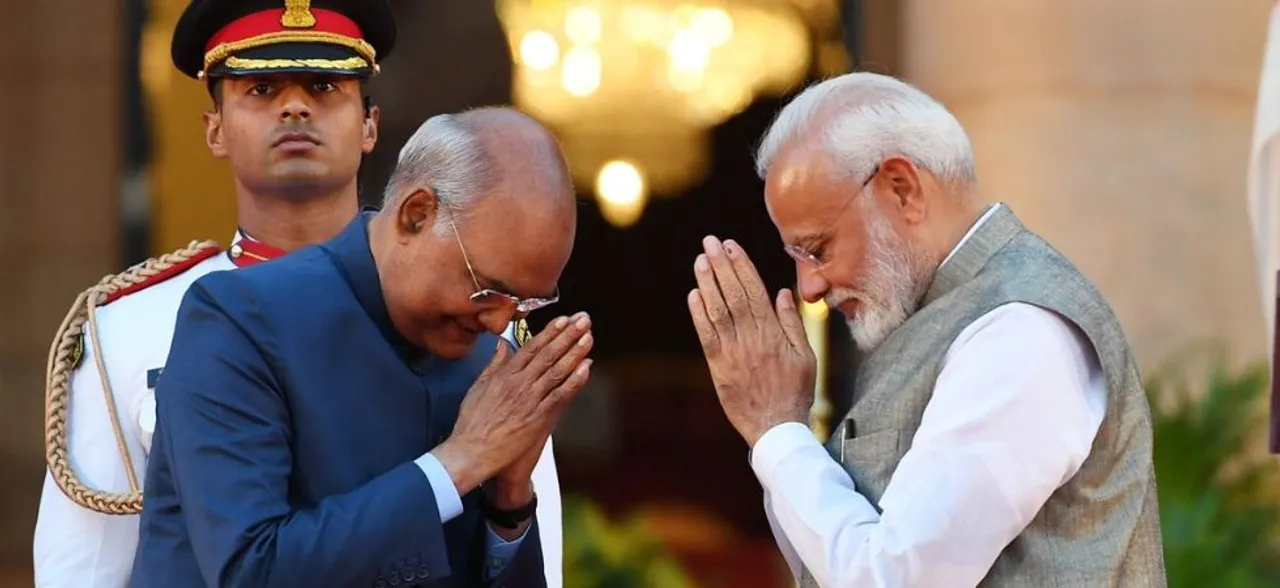 White kurta-pyjama, Hindi dominating themes at swearing-in of PM Modi, ministers