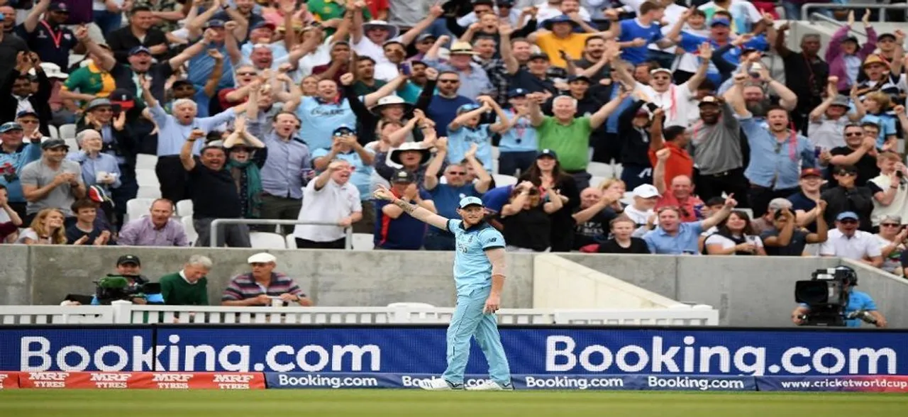 WATCH â€“ Cricketing world goes berserk over Ben Stokesâ€™ â€˜greatest catch everâ€™ in World Cup