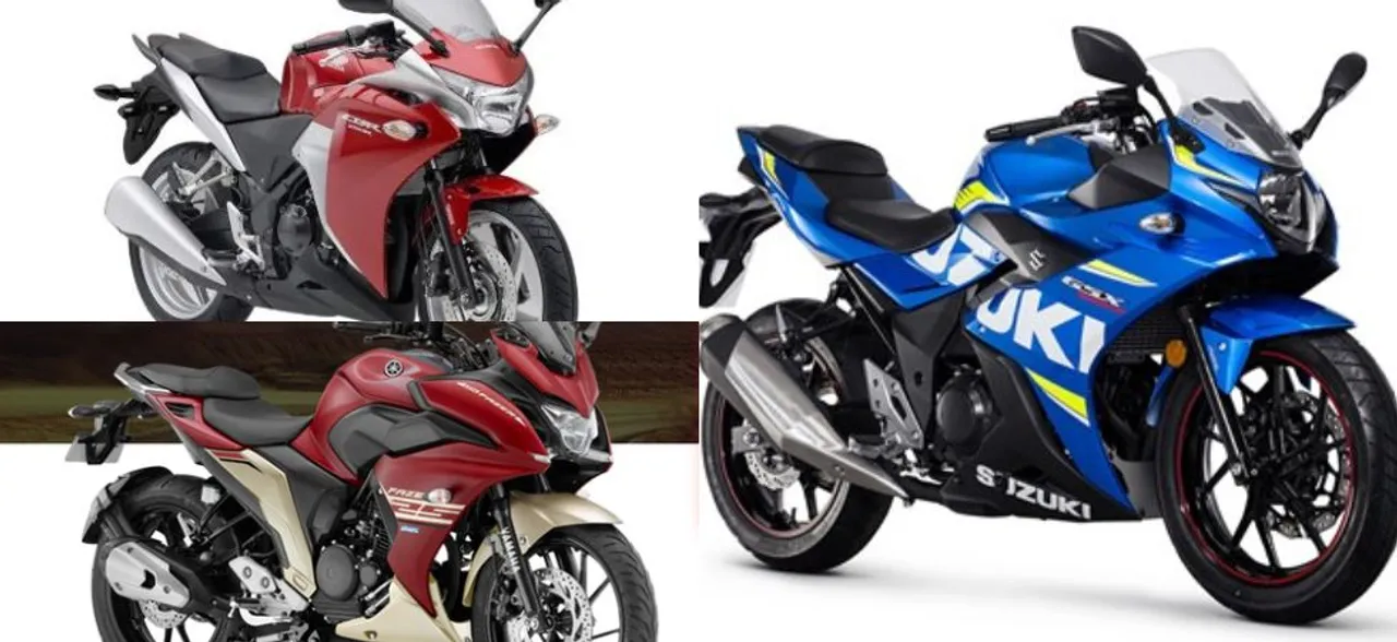 Suzuki Gixxer 250 Vs Honda CBR 250R Vs Yamaha Fazer 25: Comparison on specifications, features and prices 