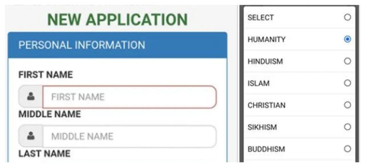 Kolkata college let students choose 'Humanity' as religion in admission form, netizens are crying happy-tears