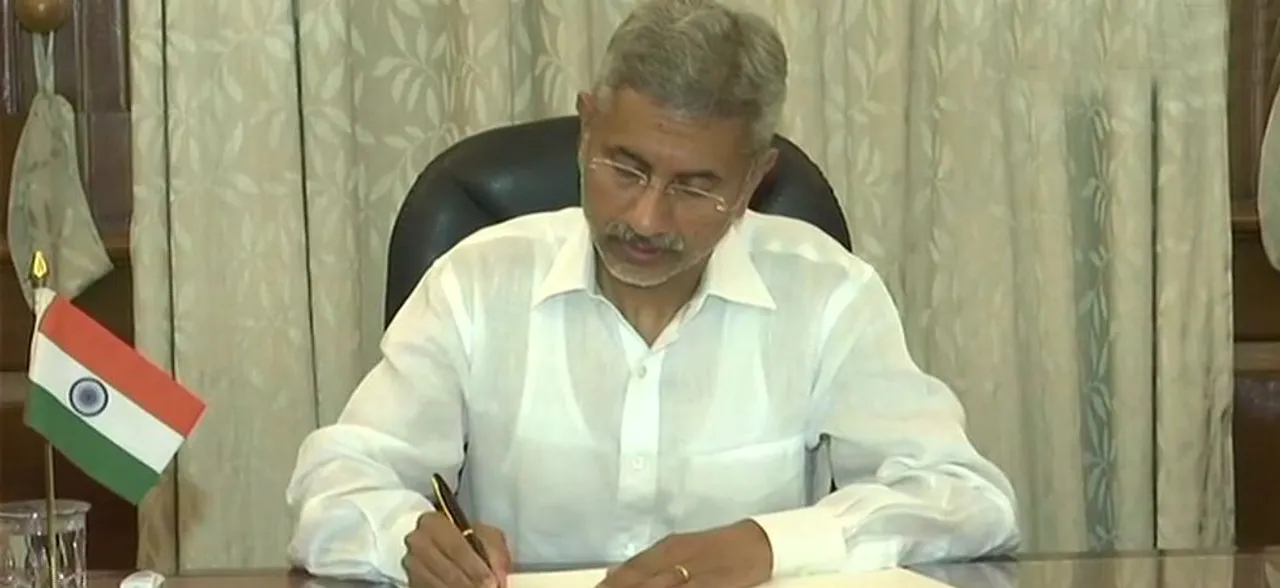 Former foreign secretary S Jaishankar takes charge as new External Affairs Minister
