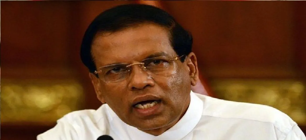 I did not receive any report on suicide bombers travelling to India: Sri Lankan President Sirisena