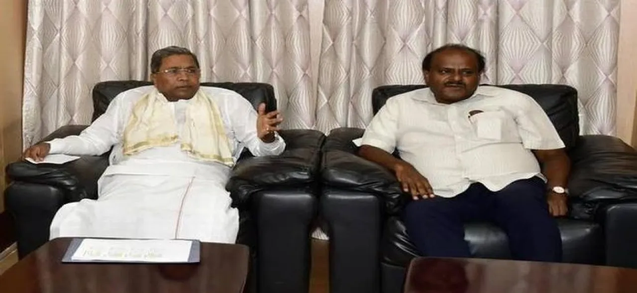 Amid coalition worries, Kumaraswamy holds talks with Siddaramaiah