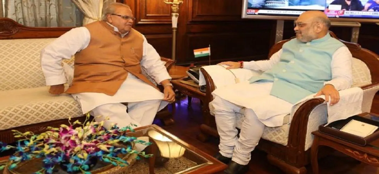 Amit Shah mulls delimitation of constituencies in Jammu and Kashmir, meets governor: Reports