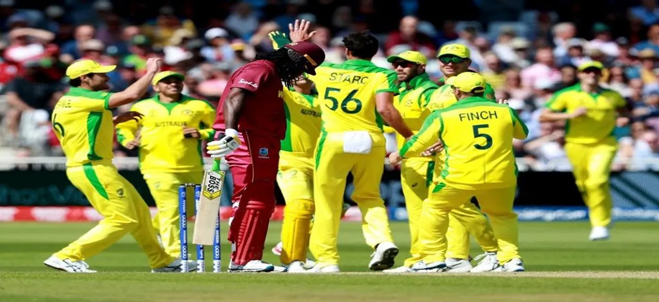 ICC Cricket World Cup 2019: Nathan Coulter-Nile, Mitchell Starc help Australia to tense win vs Windies