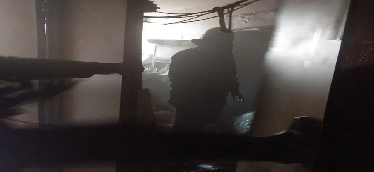 Fire breaks out at Jeevan Deep building in Delhi, 50 people evacuated 