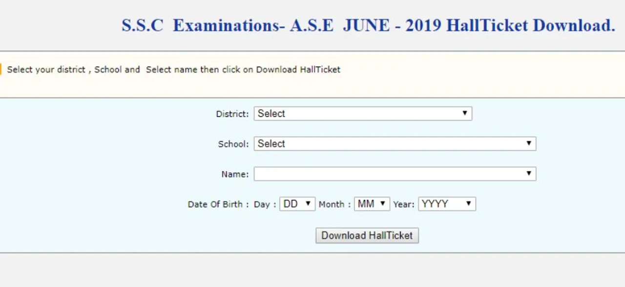 TS SSC Advanced Supplementary Exam 2019 to begin from June 10, details here