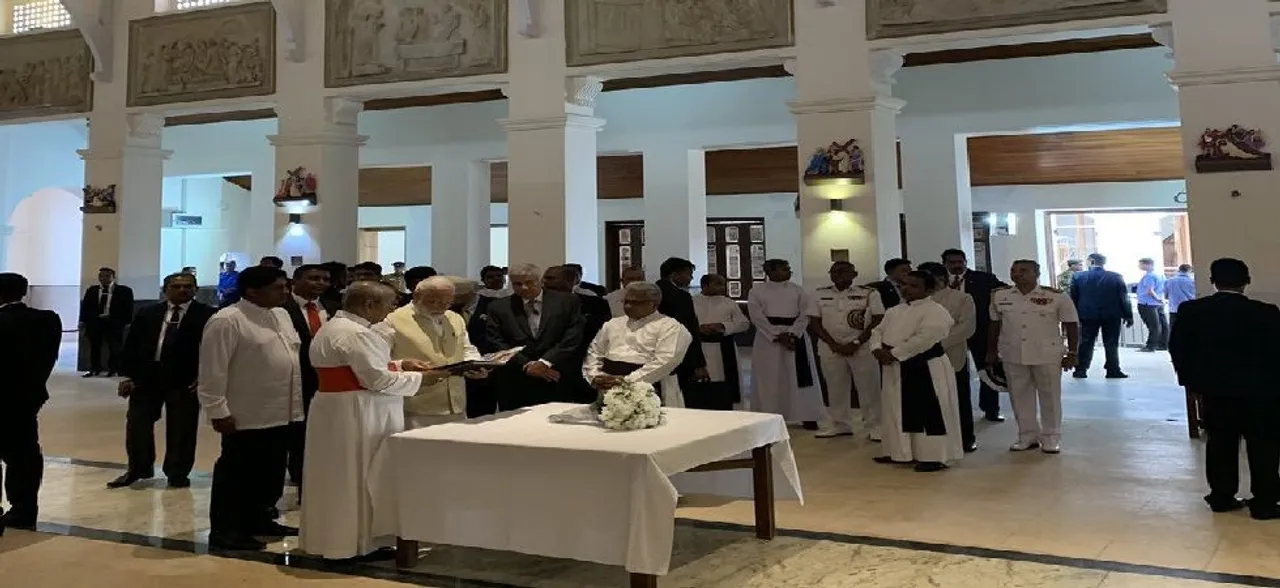 PM Modi visits Sri Lanka, first visit by foreign dignitary since Easter bombings